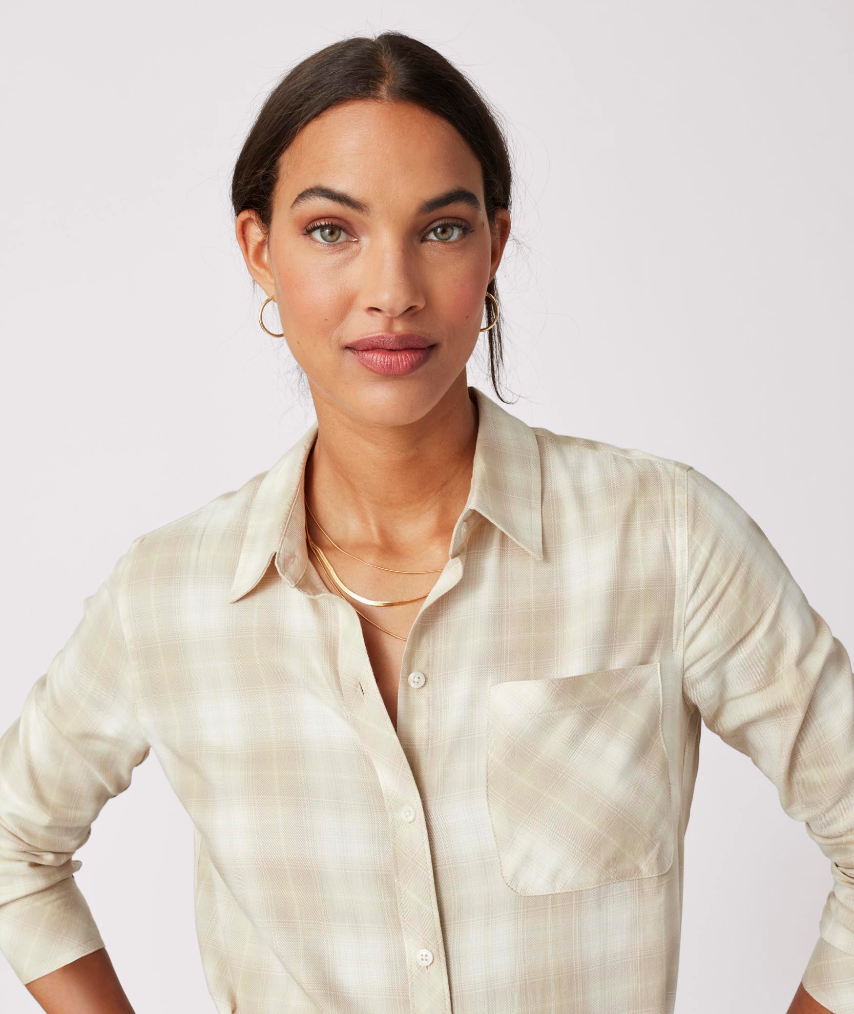 Cotton Blend Layla Shirt