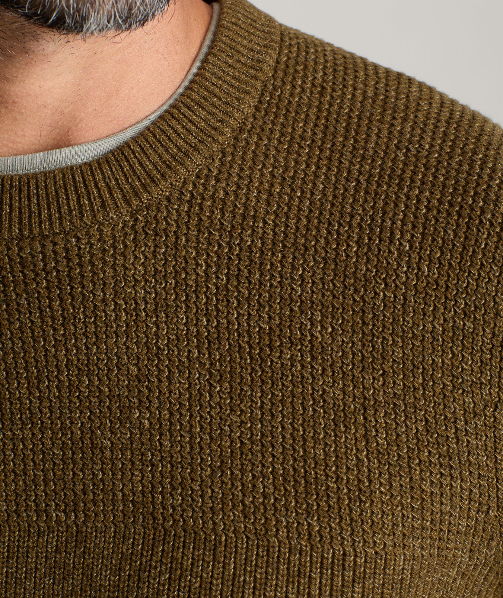 Ribbed Crewneck Sweater